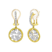 SLOANE STREET Scattered Diamond Celestial Diamond Earrings